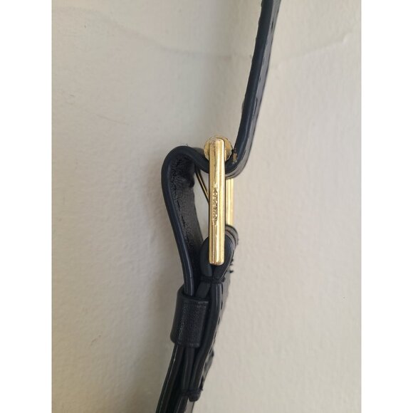 TOM FORD Black Leather Jennifer Double Zip Shoulder Bag Handbag Purse - Picture 15 of 16